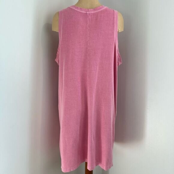 Old Navy Pink Midi Dress - Picture 3 of 14